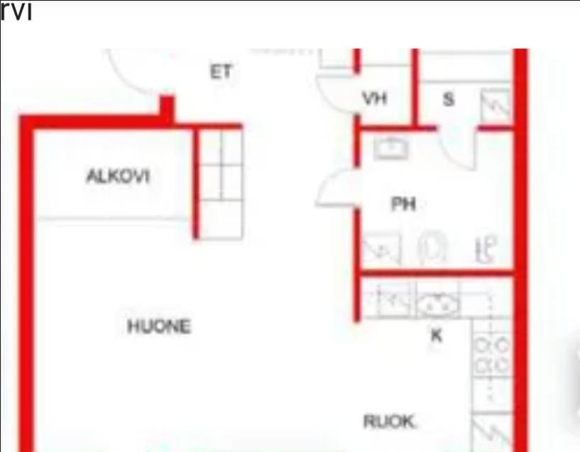 Modern Apartment With Free Parking & Sauna Ylojarvi Bagian luar foto